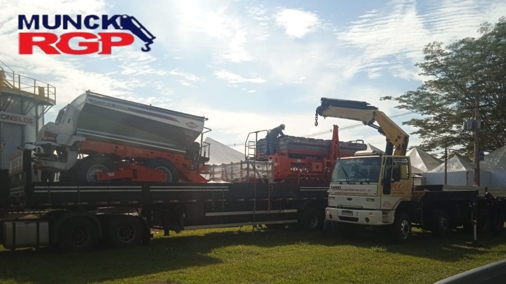 Munck Ribeirão Preto Munck disponível para transporte e movimentação Munck RGP